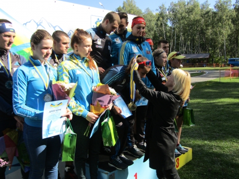 Summer Ukrainian Championship 2017. Mixed relay