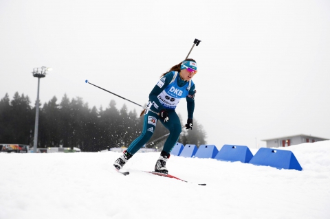 PETRENKO Iryna. Oberhof 2018. Sprints
