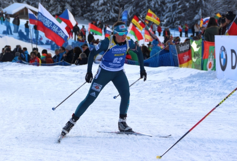 PETRENKO Iryna. Antholz 2018. Sprint. Women