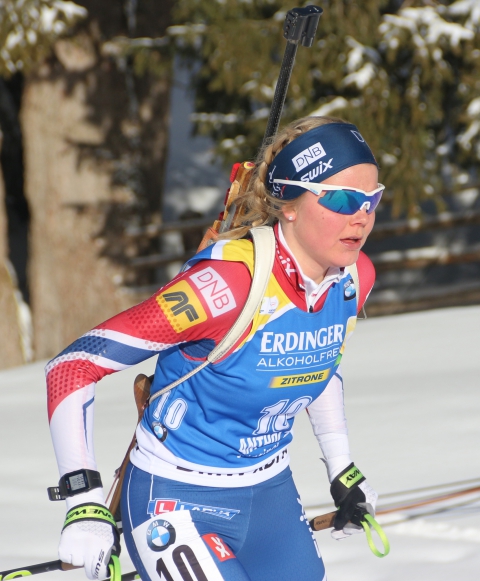 FENNE Hilde. Antholz 2018. Sprint. Women