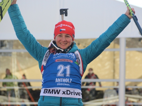 VITKOVA Veronika. Antholz 2018. Sprint. Women
