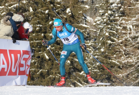 SEMAKOV Vladimir. Antholz 2018. Sprint. Men