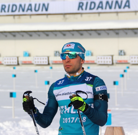 TKALENKO Ruslan. Ridnaun 2018. Training