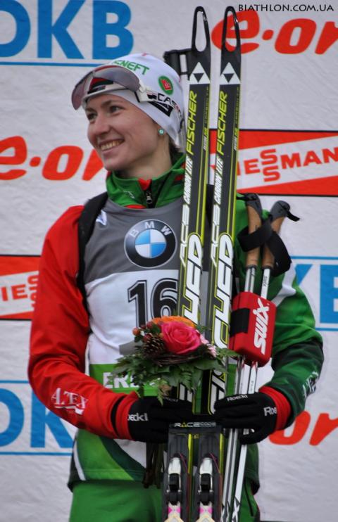 DOMRACHEVA Darya. Antholz 2012. Sprint. Women