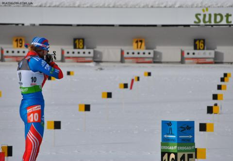 VILUKHINA Olga. Antholz 2012. Sprint. Women