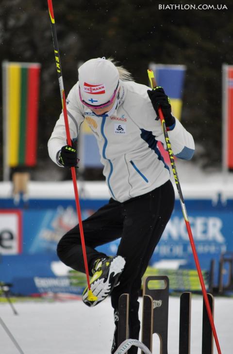 MAKARAINEN Kaisa. Antholz 2012. Sprint. Women