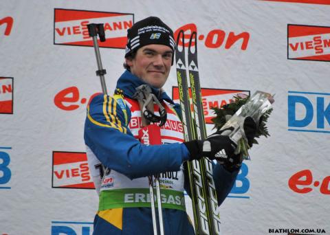LINDSTRÖM Fredrik. Antholz 2012. Sprint. Men