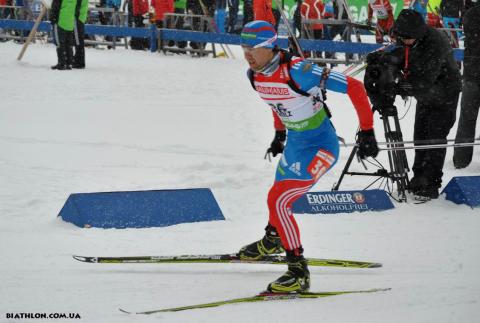 MAKOVEEV Andrei. Antholz 2012. Sprint. Men