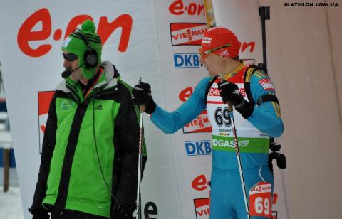 DERYZEMLYA Andriy. Antholz 2012. Sprint. Men