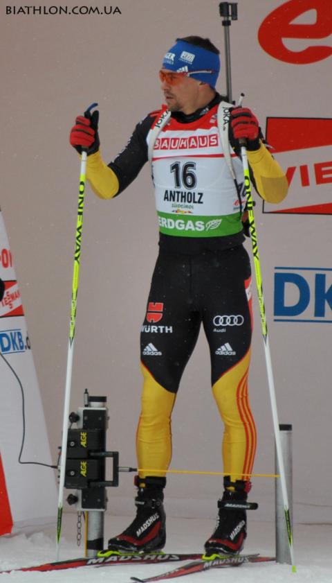 GREIS Michael. Antholz 2012. Sprint. Men
