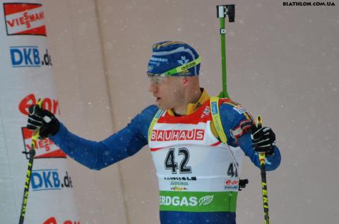 BERGMAN Carl Johan. Antholz 2012. Sprint. Men