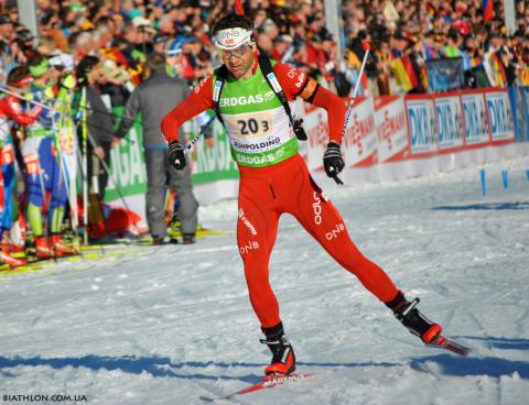 BJOERNDALEN Ole Einar. Ruhpolding 2012. Mixed relay