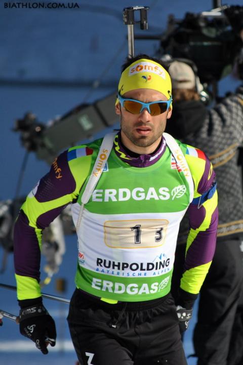 FOURCADE Simon. Ruhpolding 2012. Mixed relay