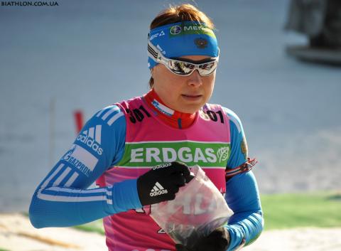 BOGALIY-TITOVETS Anna. Ruhpolding 2012. Official training