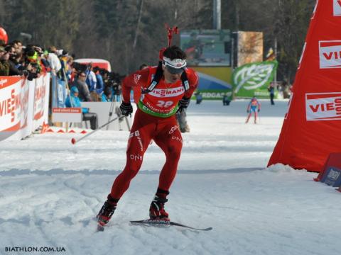 BJOERNDALEN Ole Einar. Ruhpolding 2012. Sprint. Men