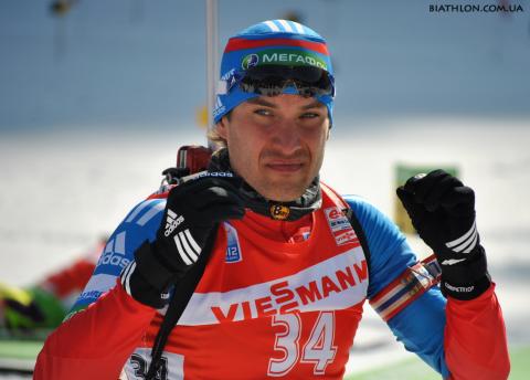 GARANICHEV Evgeniy. Ruhpolding 2012. Sprint. Men