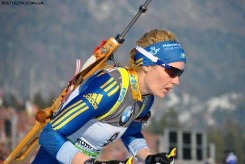 NILSSON Anna Maria. Ruhpolding 2012. Sprint. Women