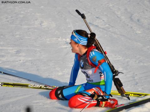 SLEPTSOVA Svetlana. Ruhpolding 2012. Sprint. Women