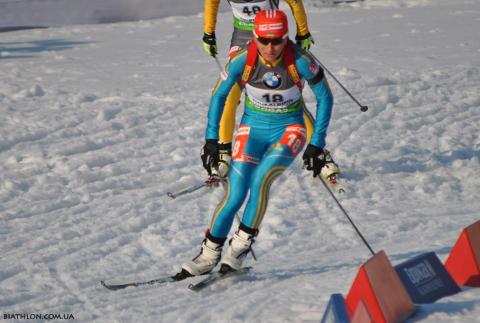 SEMERENKO Vita. Ruhpolding 2012. Sprint. Women