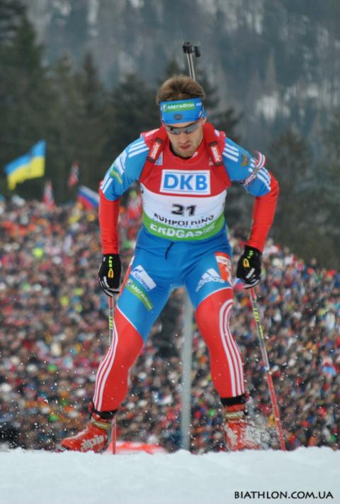 MALYSHKO Dmitry. Ruhpolding 2012. Individual. Men