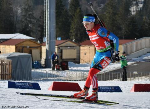SLEPTSOVA Svetlana. Ruhpolding 2012. Individual. Women