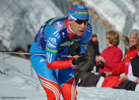 MAKOVEEV Andrei. Ruhpolding 2012. Official training