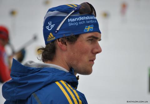 LINDSTRÖM Fredrik. Ruhpolding 2012. Official training