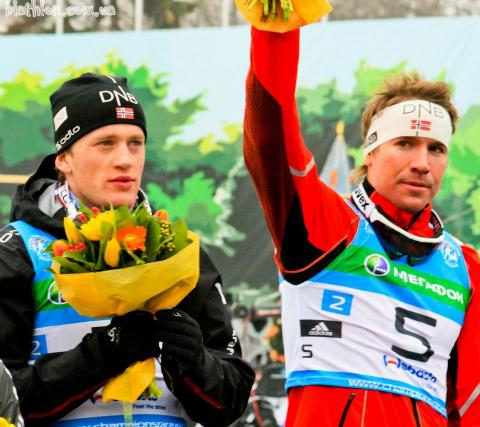 SVENDSEN Emil Hegle, , BOE Tarjei. Moscow. Race of Champions