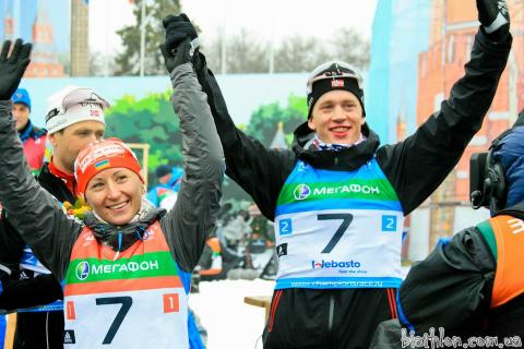 SEMERENKO Vita, , BOE Tarjei. Moscow. Race of Champions