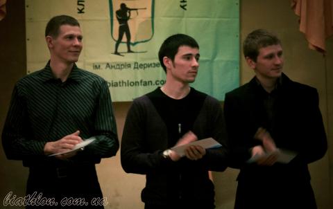 DERYZEMLYA Andriy, , SEMENOV Serhiy, , PRYMA Artem. Meeting with the national team of Ukraine in Chernihiv