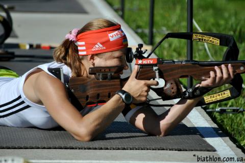 BURDYGA Natalya. Team Ukraine on training
