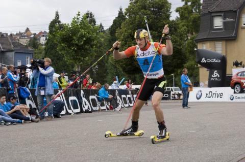 BERGMAN Carl Johan. City biathlon in Puettlingen 2012 (qualification)