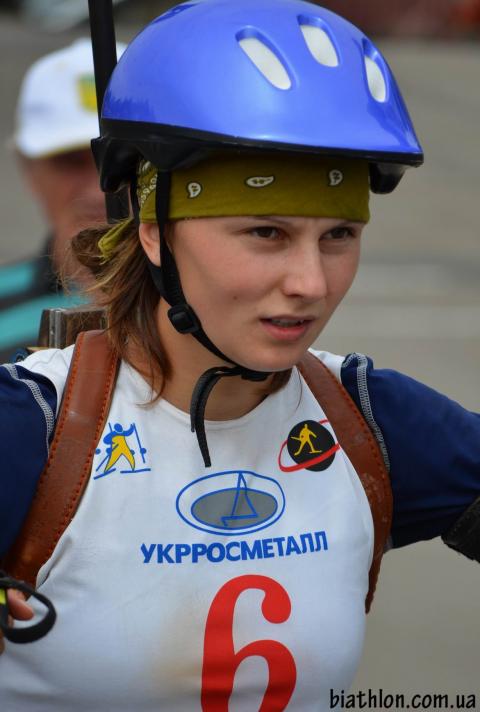 POLESHCHYKOVA Olga. Summer open championship of Ukraine 2012. Sprint. Women