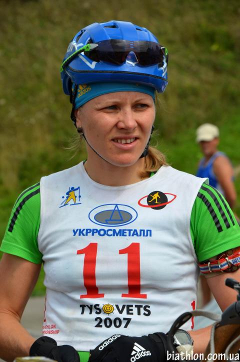 SUPRUN Inna. Summer open championship of Ukraine 2012. Sprint. Women