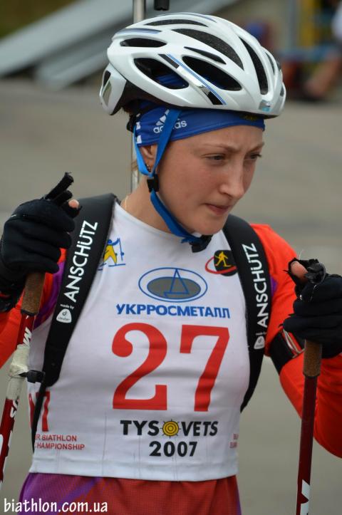 ABRAMOVA Olga. Summer open championship of Ukraine 2012. Sprint. Women