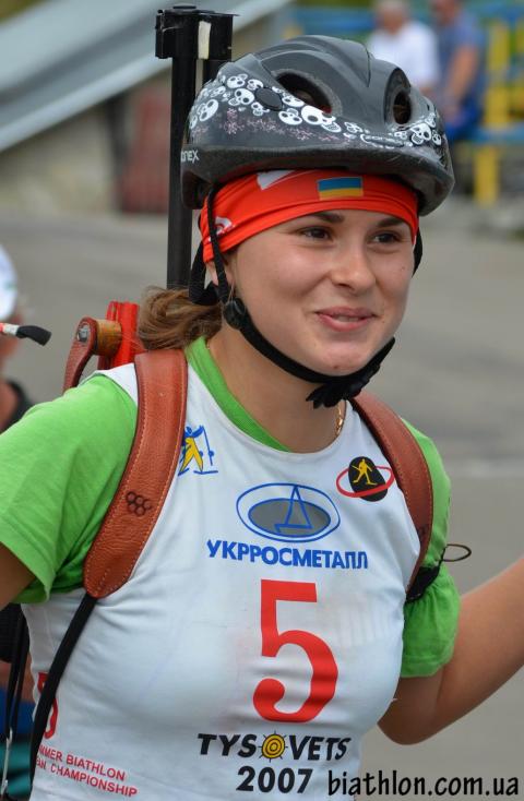BEHAN  Iryna. Summer open championship of Ukraine 2012. Sprint. Women