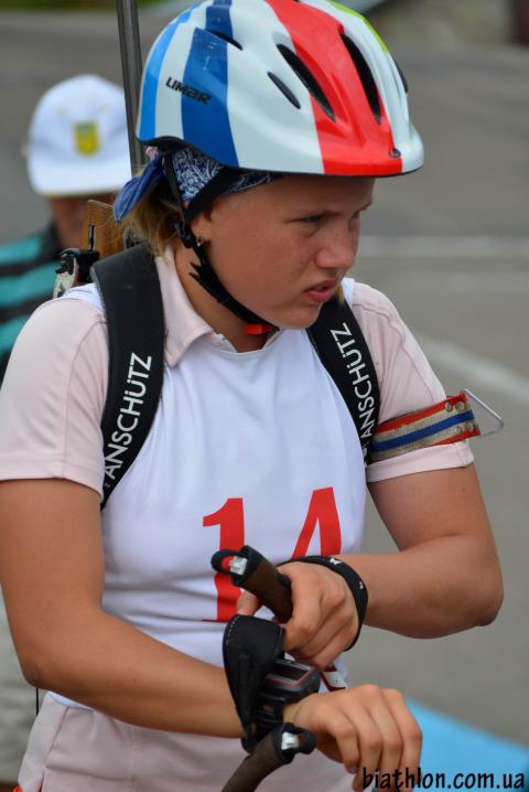 MERKUSHYNA Anastasiya. Summer open championship of Ukraine 2012. Sprint. Women
