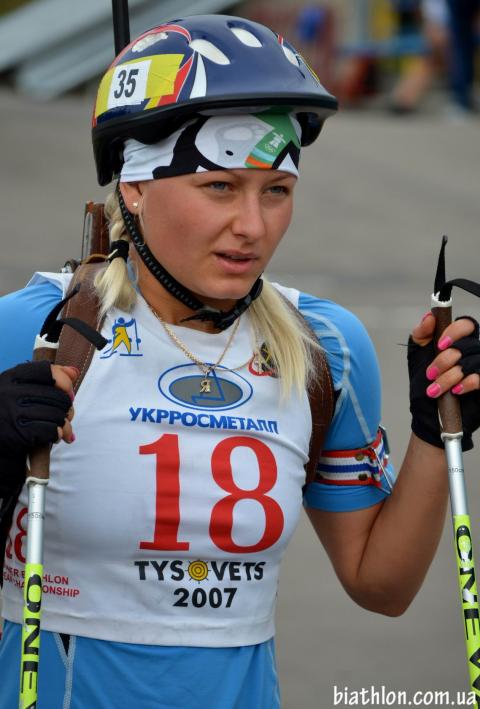 BONDAR Yana. Summer open championship of Ukraine 2012. Sprint. Women