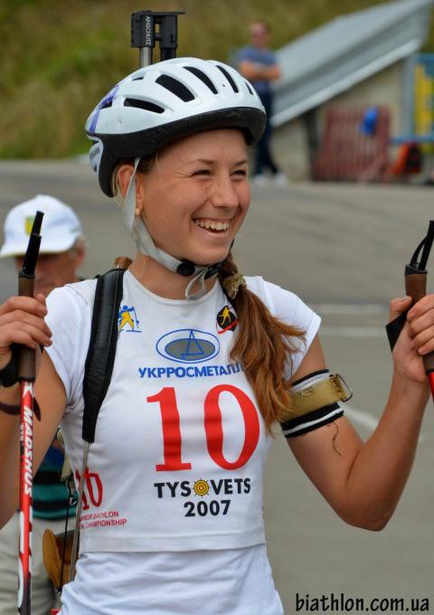 GYLENKO Alla. Summer open championship of Ukraine 2012. Sprint. Women