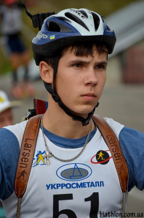 BILOUS Ihor. Summer open championship of Ukraine 2012. Sprint. Men
