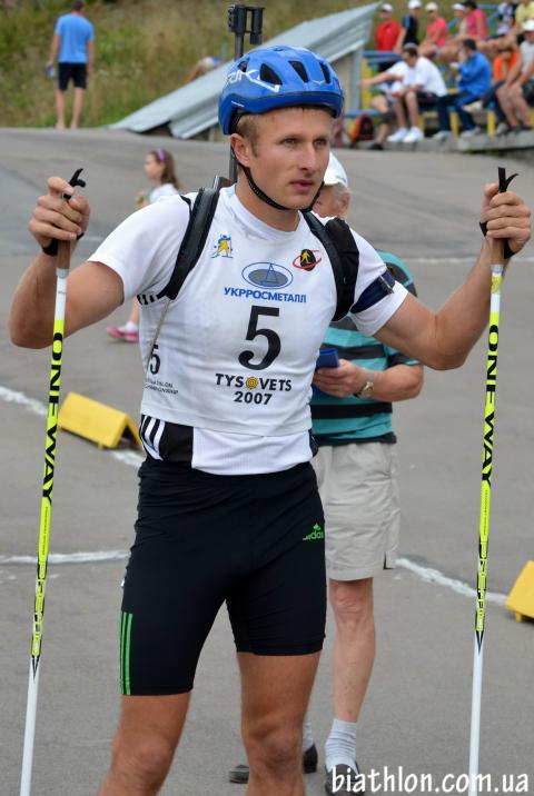 BEREZHNOY Oleg. Summer open championship of Ukraine 2012. Sprint. Men