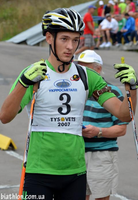 TISHCHENKO Artem. Summer open championship of Ukraine 2012. Sprint. Men