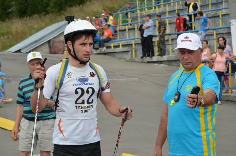 SERDYUK Mykhaylo. Summer open championship of Ukraine 2012. Sprint. Men