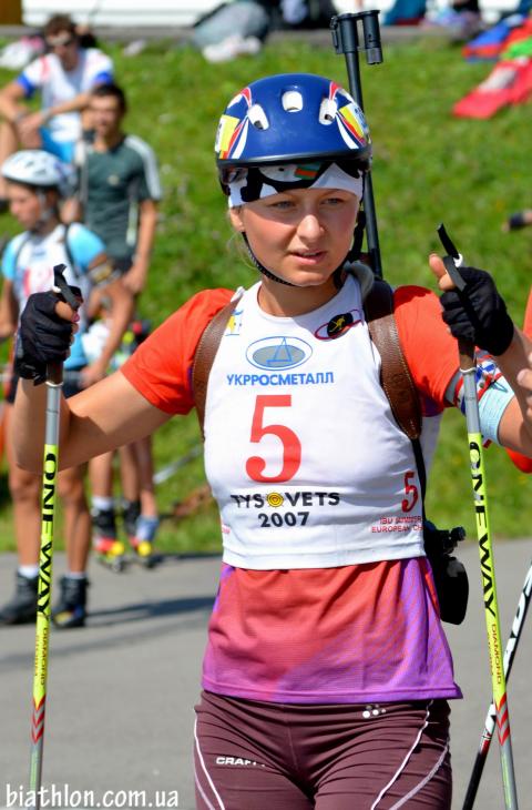 BONDAR Yana. Summer open championship of Ukraine 2012. Pursuit. Women