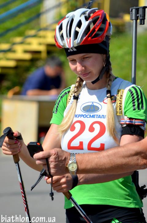 TRACHUK Tatiana. Summer open championship of Ukraine 2012. Pursuit. Women