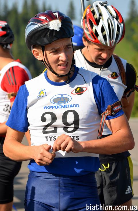 YUNAK Anton. Summer open championship of Ukraine 2012. Pursuit. Men