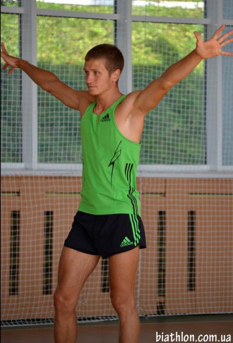 SEMENOV Serhiy. Summer open championship of Ukraine 2012. Training