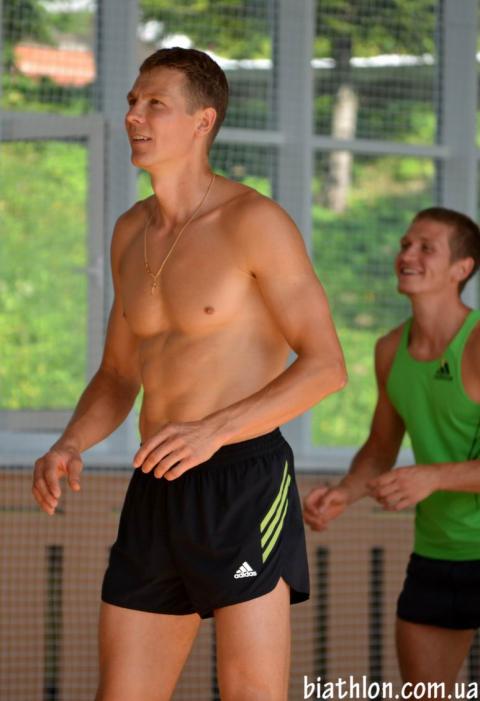 DERYZEMLYA Andriy. Summer open championship of Ukraine 2012. Training