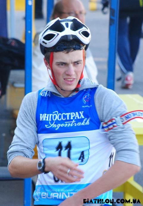 BABIKOV Anton. Ufa 2012. Summer world biathlon championship. Junior mixed relay