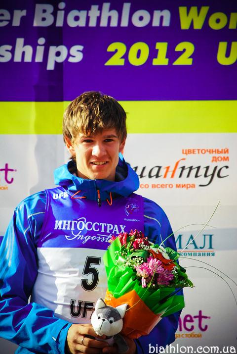 PECHENKIN Aleksandr. Ufa 2012. Summer world biathlon championship. Sprints